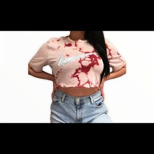 Nike custom crop top